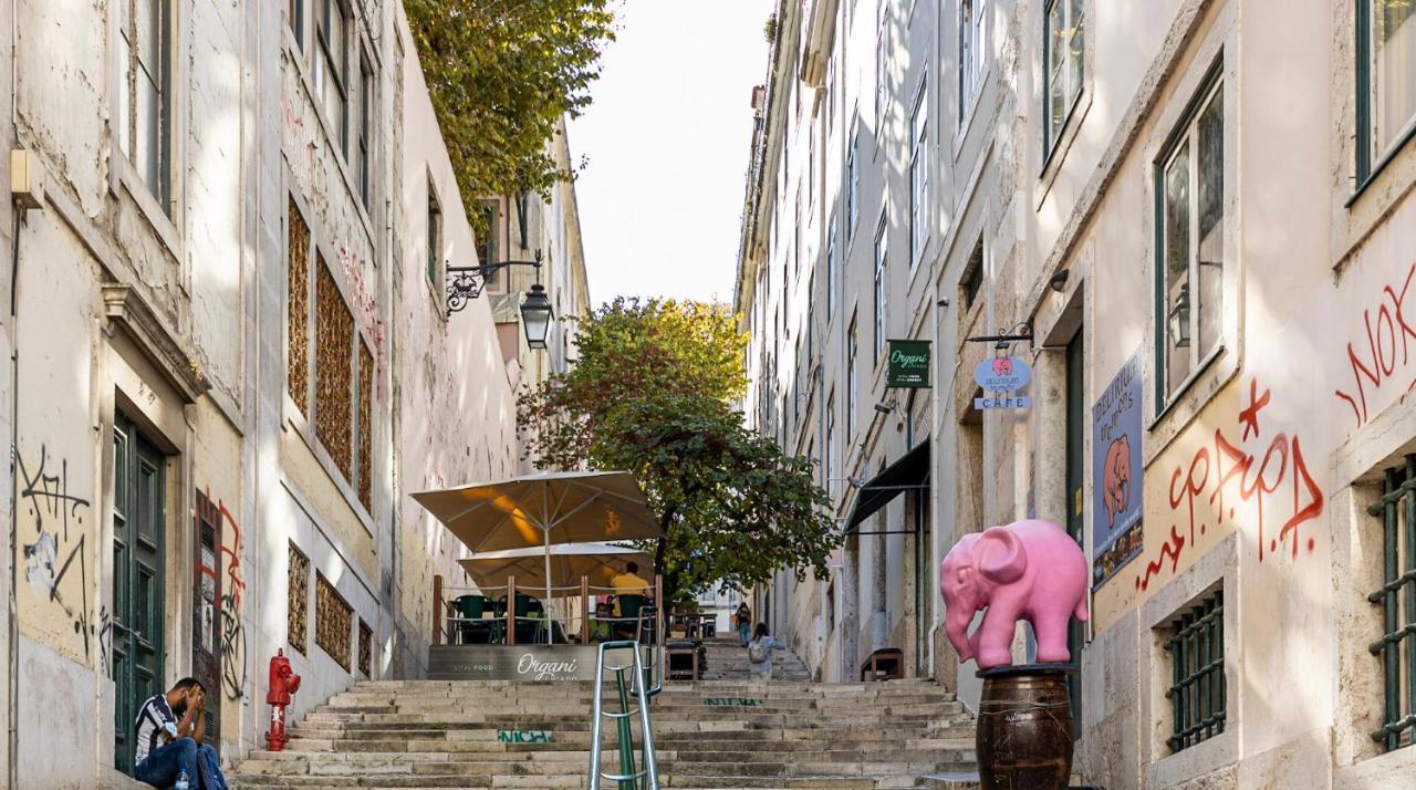 Chiado Apartment With View To The Castle Lisboa Kültér fotó